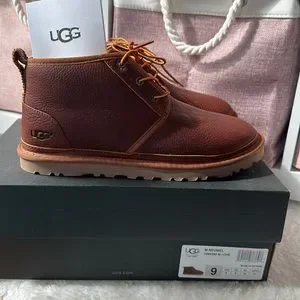 UGG M NEUMEL 1095350 M/ CHESTNUT UGG Boots Mens 8 Brown Chestnut Neumel Leather Chukka  main image 3